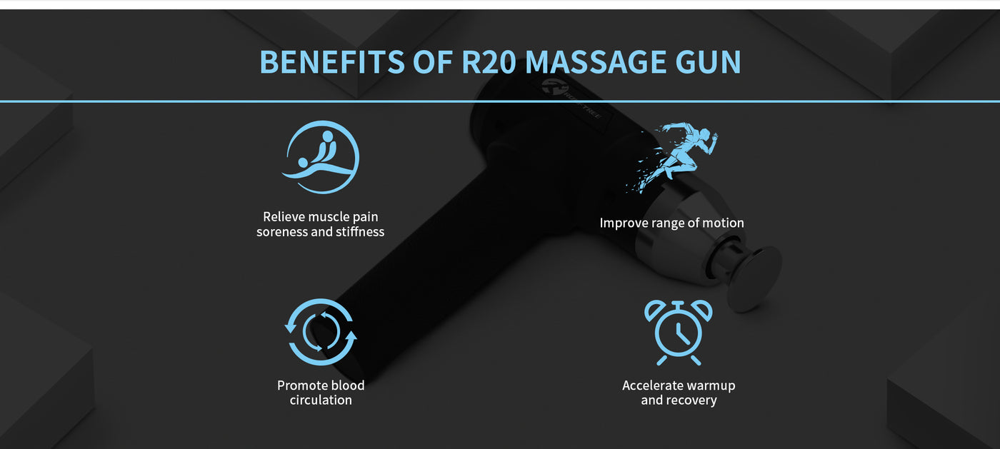 benefits of r20 massage gun