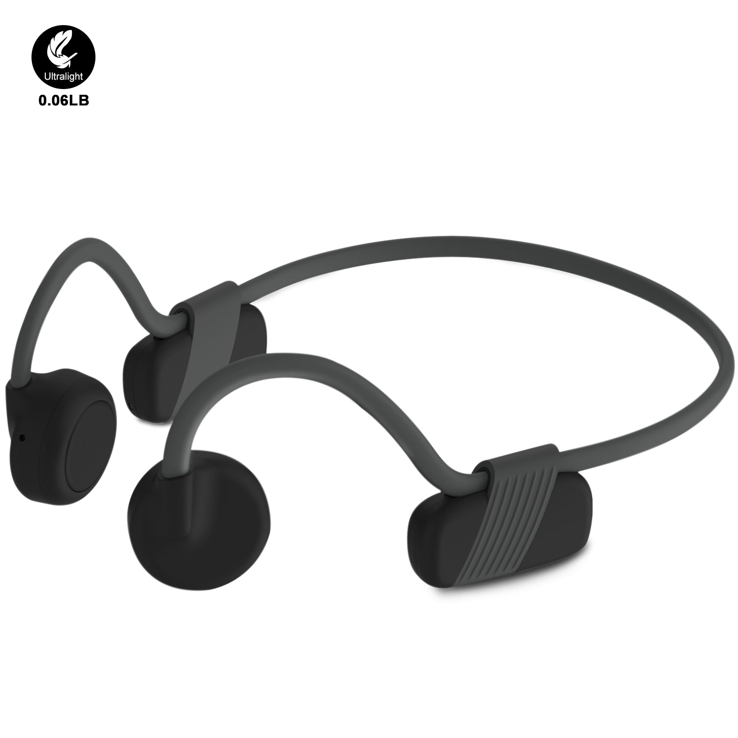 verrio Wireless Ear Clip Skeleton Conduction Headphones, Open Ear 