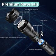 Cofuture CO-22 Flashlights High Lumens Rechargeable