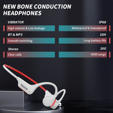 ReeRay R6 Bone Conduction Headphones